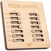 image:imageMr Pen Dog Feeding Reminder Wooden AMPM Daily Indication Chart