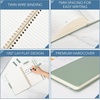 image:imageMr Pen Lined Spiral Journal Notebook A5 57x79 160 PagesGreen