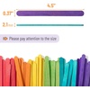 image:imageMr Pen Blue Popsicle Sticks 45 Inch 200 PackRainbow