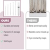 image:imageMr Pen Large Eye Needles for Hand Sewing 30 pcs 18 24 28Silver