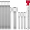 image:imageMr Pen Large Eye Needles for Hand Sewing 30 pcs 18 24 28Silver