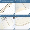 image:imageMr Pen Lined Spiral Journal Notebook A5 57x79 160 PagesBeige
