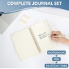 image:imageMr Pen Lined Spiral Journal Notebook A5 57x79 160 PagesBeige