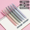 image:imageMr Pen Bible Journaling Pens 6 Pack Black InkMorandi Barrels Silver Cross