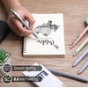 image:imageMr Pen Bible Journaling Pens 6 Pack Black InkMorandi Barrels Silver Cross