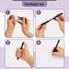 image:imageMr Pen Black Retractable Gel Pens 30 Pack 07 mm Black Ink Gel Pens