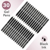 image:imageMr Pen Black Retractable Gel Pens 30 Pack 07 mm Black Ink Gel Pens