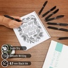 image:imageMr Pen Black Retractable Gel Pens 30 Pack 07 mm Black Ink Gel Pens
