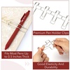 image:imageMr Pen Metal Cross Pen Clips 10 pcs Silver Cross Pen HolderSilver