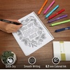 image:imageMr Pen Retractable Gel Pens 8 Pack 07mm Fine Point Colorful InkMulticolor