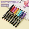 image:imageMr Pen Retractable Gel Pens 8 Pack 07mm Fine Point Colorful InkVibrant