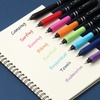 image:imageMr Pen Retractable Gel Pens 8 Pack 07mm Fine Point Colorful InkVibrant