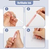 image:imageMr Pen Retractable Gel Pens 8 Pack Pastel Barrels with Black Ink