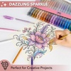 image:imageMr Pen Retractable Glitter Gel Pens 24 Pack Sparkle Gel Ink PensColorful