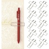 image:imageMr Pen Metal Cross Pen Clips 10 pcs Silver Cross Pen HolderSilver
