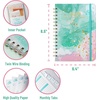 image:imageMr Pen 2027 Weekly and Monthly Planner Calendar 64 x 85 Wire BoundAbstract Splash