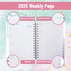 image:imageMr Pen 2027 Weekly and Monthly Planner Calendar 64 x 85 Wire BoundAbstract Splash