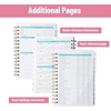 image:imageMr Pen 2027 Weekly and Monthly Planner Calendar 64 x 85 Wire BoundAbstract Splash