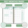 image:imageMr Pen 2027 Weekly and Monthly Planner Calendar 64 x 85 Wire BoundBlack