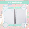 image:imageMr Pen 2027 Weekly and Monthly Planner Calendar 64 x 85 Wire BoundBlossom Pink