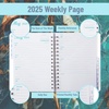 image:imageMr Pen 2027 Weekly and Monthly Planner Calendar 64 x 85 Wire BoundMarble Blue