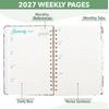 image:imageMr Pen 2027 Weekly and Monthly Planner Calendar 64 x 85 Wire BoundMulticolor