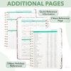 image:imageMr Pen 2027 Weekly and Monthly Planner Calendar 64 x 85 Wire BoundMulticolor