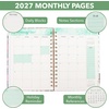 image:imageMr Pen 2027 Weekly and Monthly Planner Calendar 64 x 85 Wire BoundMulticolor
