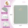image:imageMr Pen 2027 Weekly and Monthly Planner Calendar 64 x 85 Wire BoundSaga Green