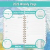 image:imageMr Pen 2027 Weekly and Monthly Planner Calendar 64 x 85 Wire BoundSpring Floral