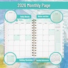 image:imageMr Pen 2027 Weekly and Monthly Planner Calendar 64 x 85 Wire BoundSpring Floral