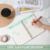 image:imageMr Pen 2027 Weekly and Monthly Planner Calendar 64 x 85 Wire BoundVintage Teal Floral