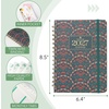 image:imageMr Pen 2027 Weekly and Monthly Planner Calendar 64 x 85 Wire BoundVintage Teal Floral