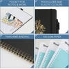 image:imageMr Pen Undated Weekly Planner 57x83 52 Weekly To Do List NotebookBlack