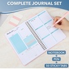 image:imageMr Pen Undated Weekly Planner 57x83 52 Weekly To Do List NotebookBlush