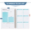 image:imageMr Pen Undated Weekly Planner 57x83 52 Weekly To Do List NotebookBlush