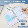 image:imageMr Pen Undated Weekly Planner 57x83 52 Weekly To Do List NotebookGreen