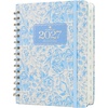image:imageMr Pen 2027 Weekly and Monthly Planner Calendar 64 x 85 Wire BoundBlue Floral