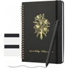 image:imageMr Pen Undated Weekly Planner 57x83 52 Weekly To Do List NotebookBlack