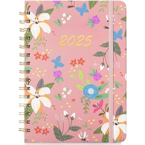 image:imageMr Pen 2027 Weekly and Monthly Planner Calendar 64 x 85 Wire BoundBlossom Pink