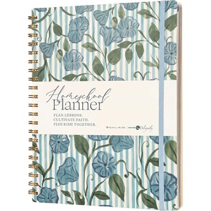 image:imageMr Pen Homeschool Planner 85 x 11 Hard Cover Spiral BoundMulticolor