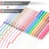image:imageMr Pen Aesthetic Highlighters and Gel Pens 16 Pack Colored Ink Gel PensPastel