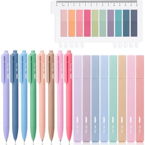 image:imageMr Pen Aesthetic Highlighters and Gel Pens 16 Pack Colored Ink Gel PensVibrant